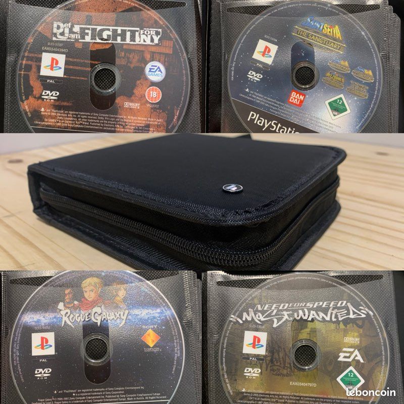Lot de 20 jeux de PS2 Playstation2 (voir liste!!) - FR