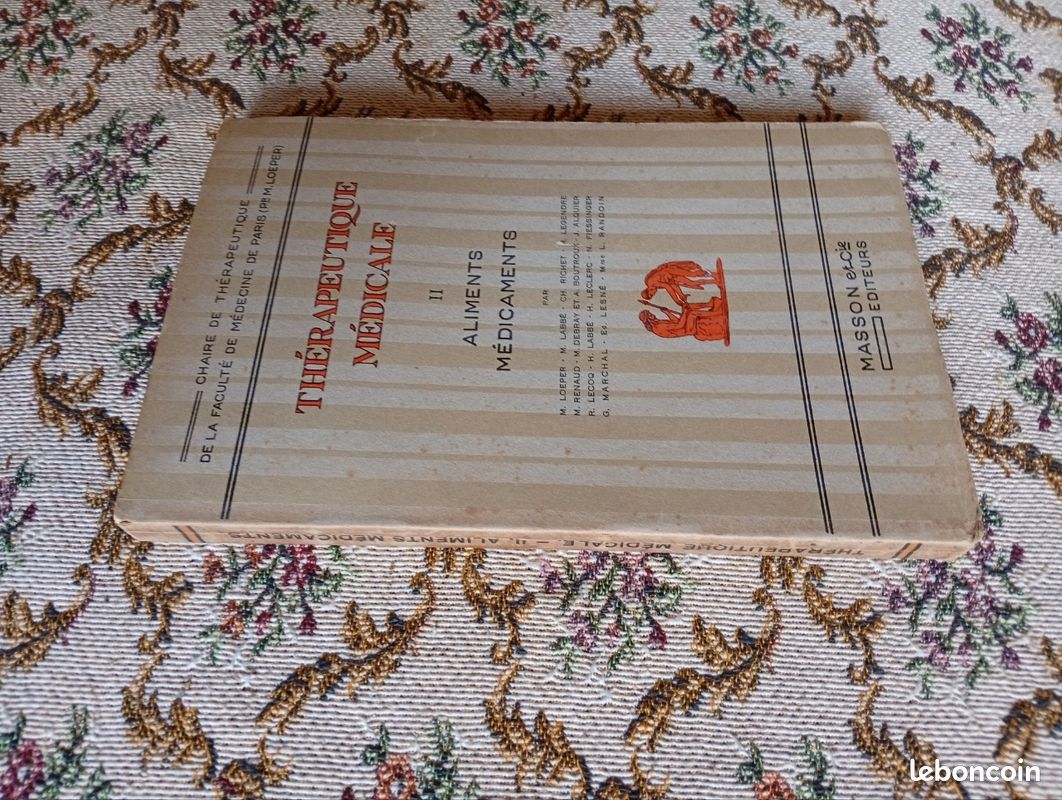 Thérapeutique Médicale II Aliments et Médicaments éditions Masson (image 3)