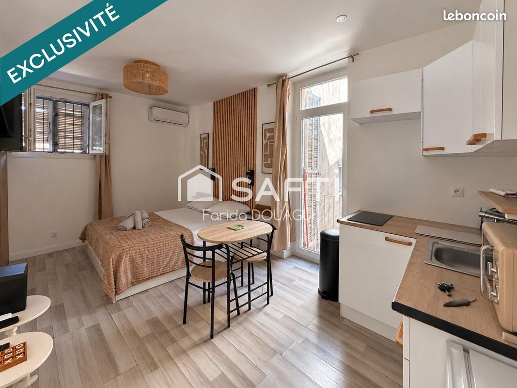 Appartement 1 pièce 19 m² · à Marseille · 19 m² · 99 900 €