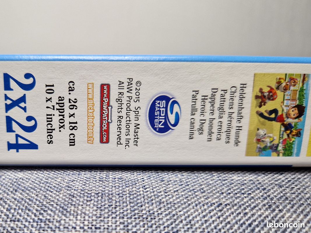 🧩 Boîte de 2 Puzzles Pat’Patrouille – Ravensburger – 24 pièces – Chiens Héroïques – dès 4ans 🧩 (image 6)