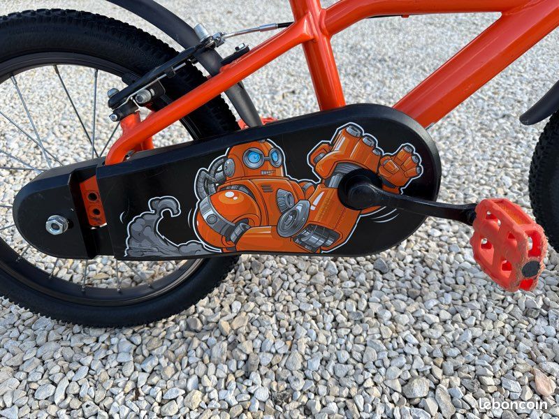 Btwin Hyper Hero Velo Decathlon Rouge 16 Pouces Vélo Enfant 16