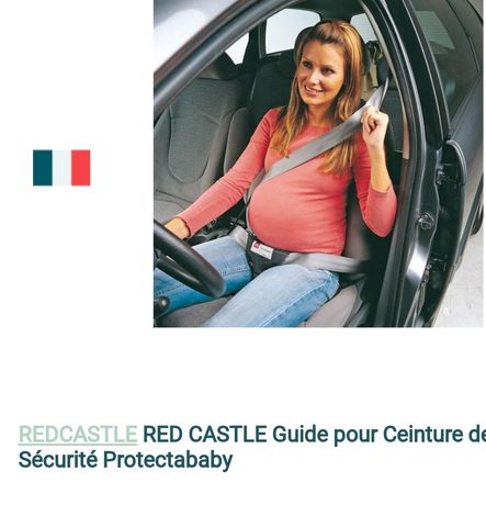 RED CASTLE Guide pour Ceinture de Sécurité Protectababy, REDCASTLE