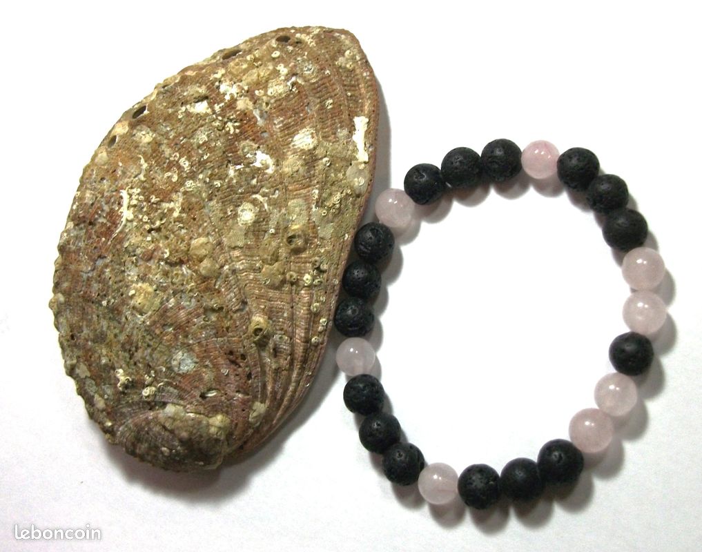 Lot bracelet et support abalone (image 2)