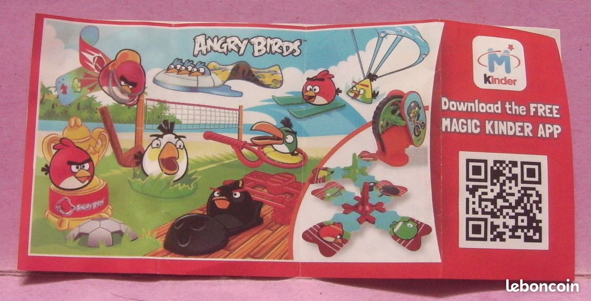 Bpz Image seule Magic Kinder Joy - Angry Birds - Ff 608 - 2015 - (Bpz Seul) (image 2)