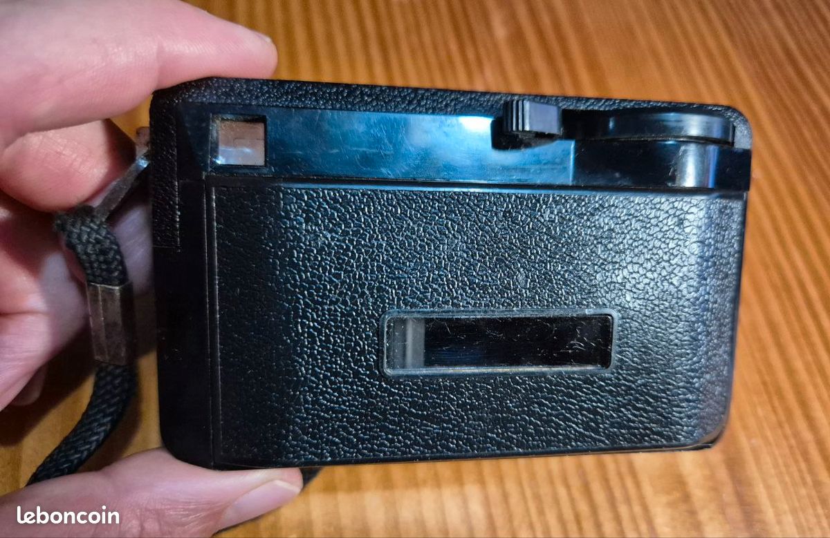Appareil Photo Vintage Kodak Instamatic 155-X – Fabriqué En Allemagne (1971) – Argenté Et Noir – Fonctionnel