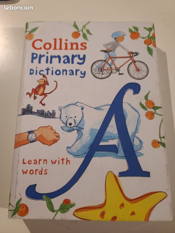 Dictionnaire en anglais Collins primary dictionary (image 1)