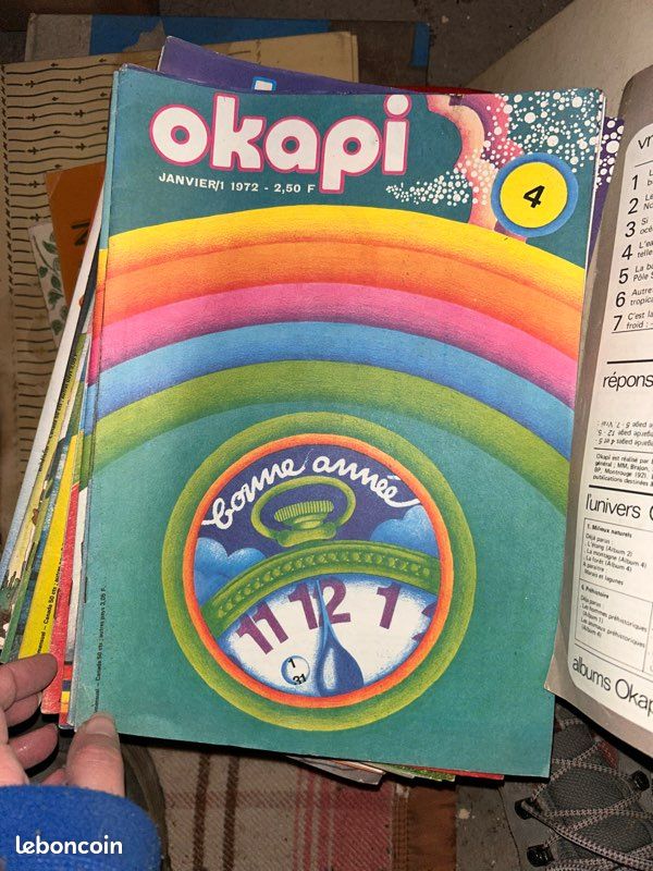 Lot 25 Revues rétro/vintage Okapi (image 2)