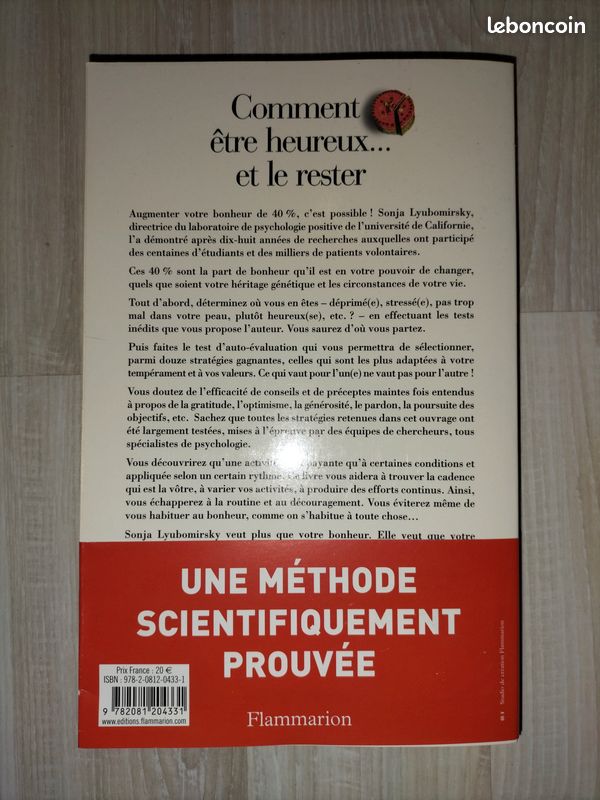 Livre Sonja Lyubomirsky (image 2)
