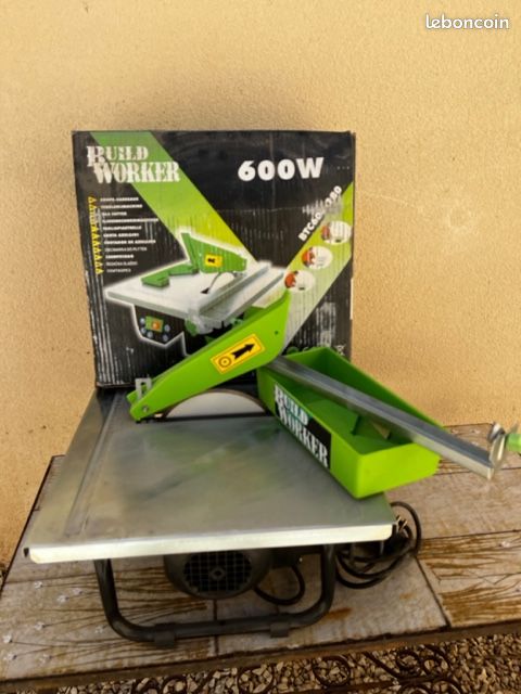 Table coupe carrelage 600 w 180 mm 330x360 mm 50 build worker (image 2)