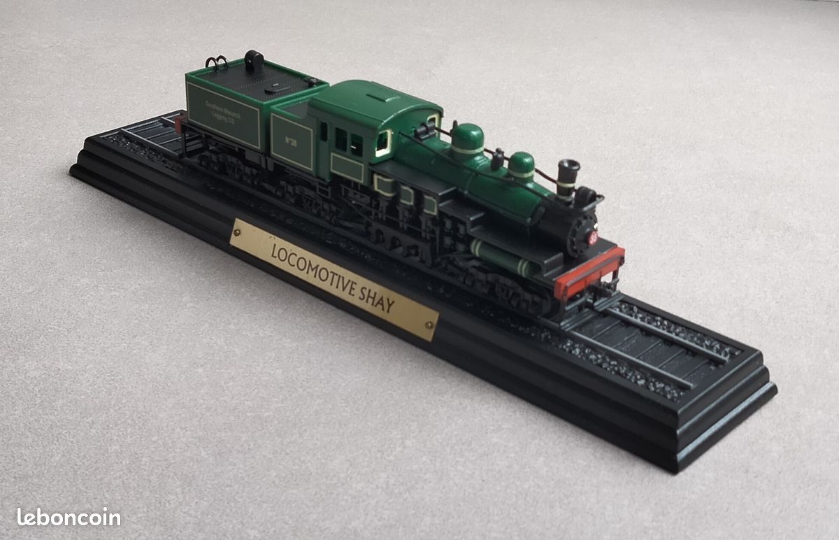 Locomotive de collection "Shay" échelle Ho (image 3)
