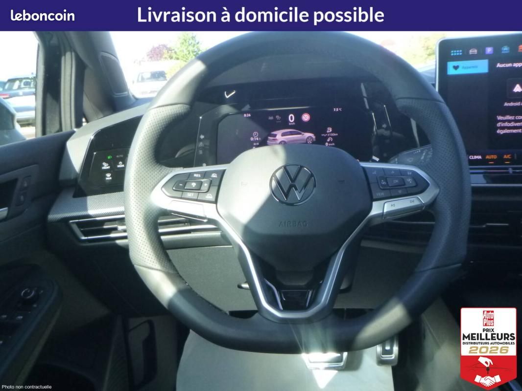Volkswagen Golf TDI 150 DSG7 R-Line +Toit +Caméra 360° (image 6)