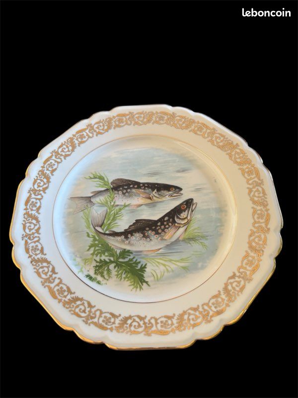 Ancienne Saucière En Faïence – Plat De Service Vintage, Excellent état