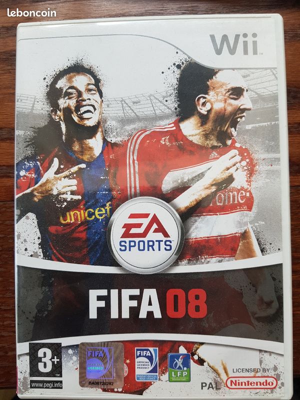 Fifa 08 nintendo wii (image 1)