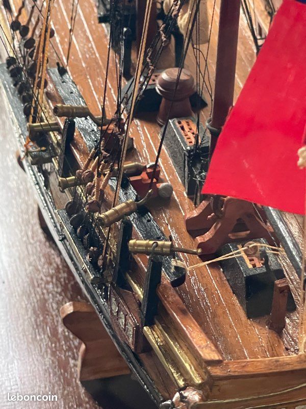 Maquette bateau bois ancien - Le Bounty (image 6)