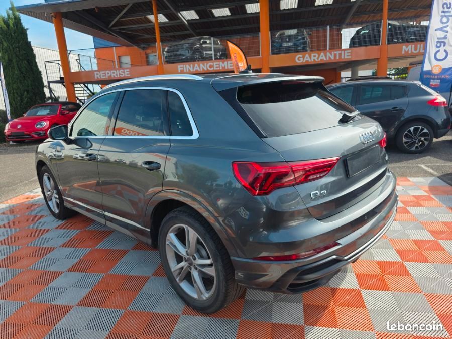 Audi Q3 35 TDI 150 S tronic 7 S line JA19 LED Hayon EL. 1ère Main (image 3)
