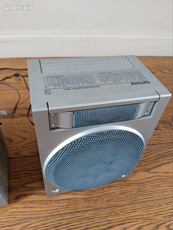 Poste vintage Philips Boombox D8534 - Photo, audio & vidéo