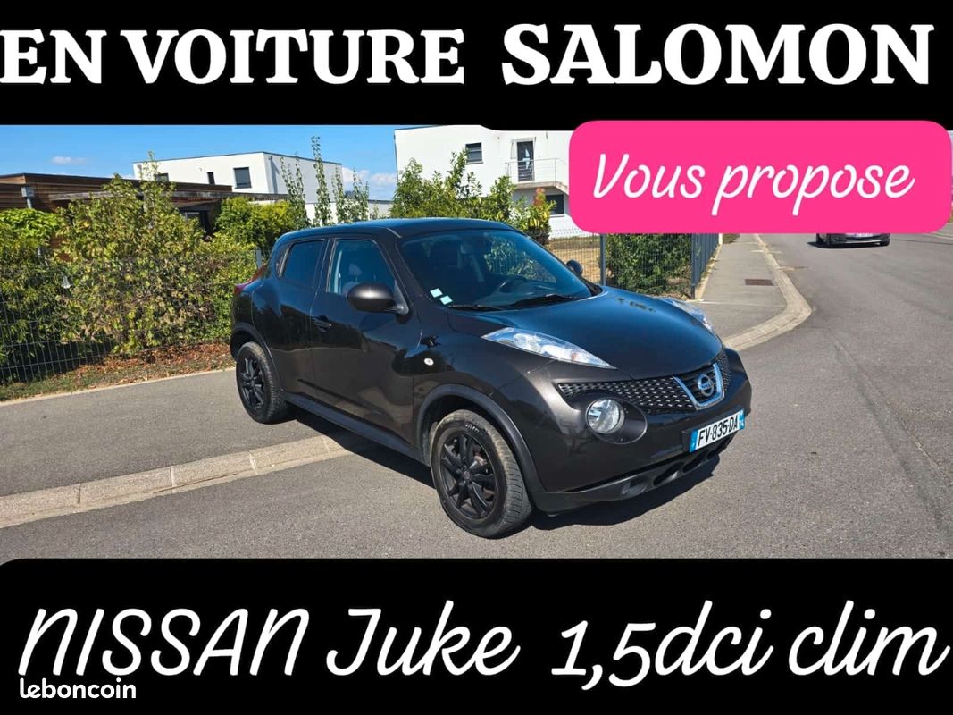 Nissan juke 1,5dci 2wd 110cv climatisation véhicule très économique (image 3)
