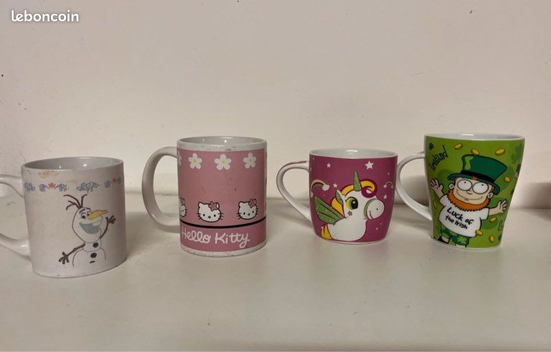 Lot de 4 mug (image 1)