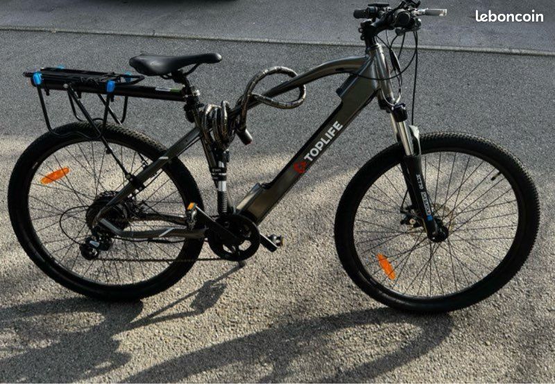 Vélo électrique Vtt Electrique Top Life Vtt électrique Velo Top
