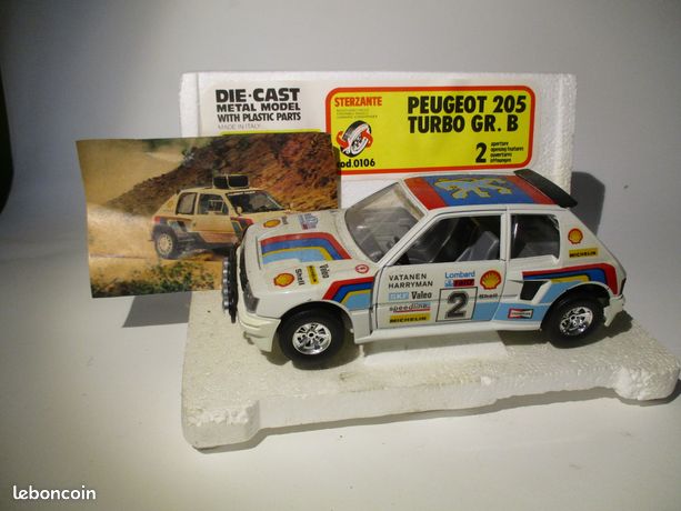 Peugeot 205 Turbo GR.B Burago - 1/43 - Année 1983 - Modèle En Boîte