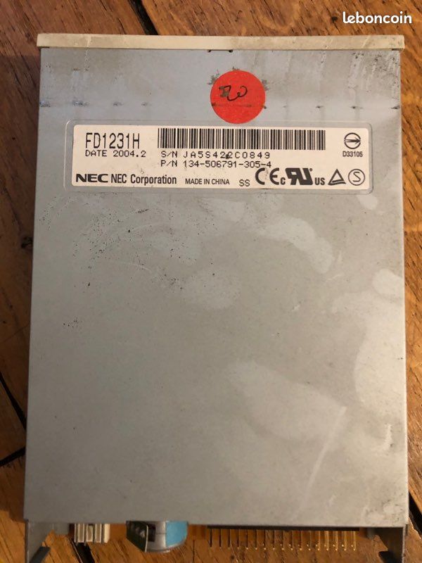 Lecteur disquette 3.5 nec FD1231H (image 1)