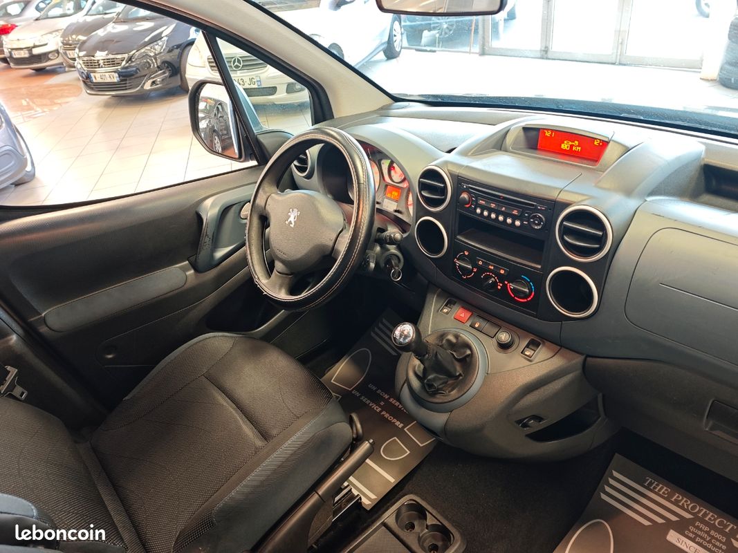 Peugeot partner tepee 1.6 e-hdi ph 2 clim cd année 05/2012 (image 6)