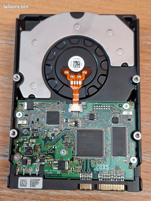 PCB Contrôleur Hitachi 0A29636 Pour Disque Dur HUA721010KLA330 (Pièce Détachée)