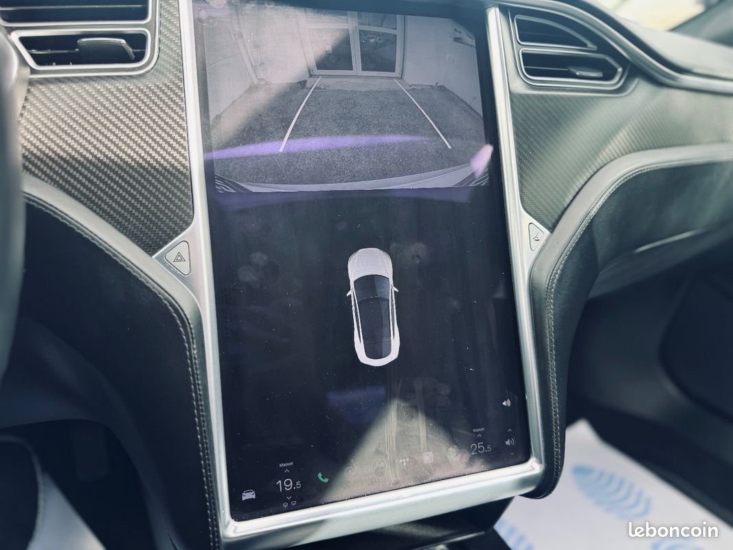 TESLA Model S 320CH BASE + 2EME MAIN + TOIT OUVRANT/PANO + AUTO PILOT + CAMERA DE RECUL + GARANTIE 12 MOIS (image 16)