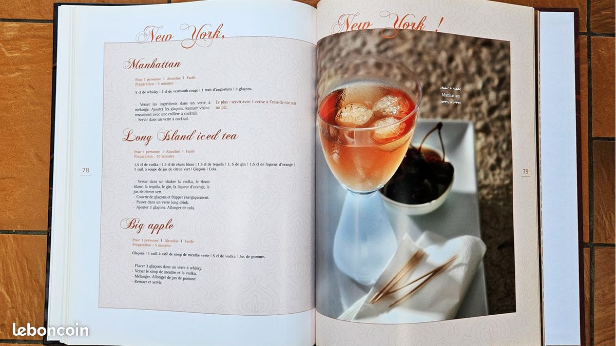 Livre : en fêtes... COCKTAILS -jo (image 6)