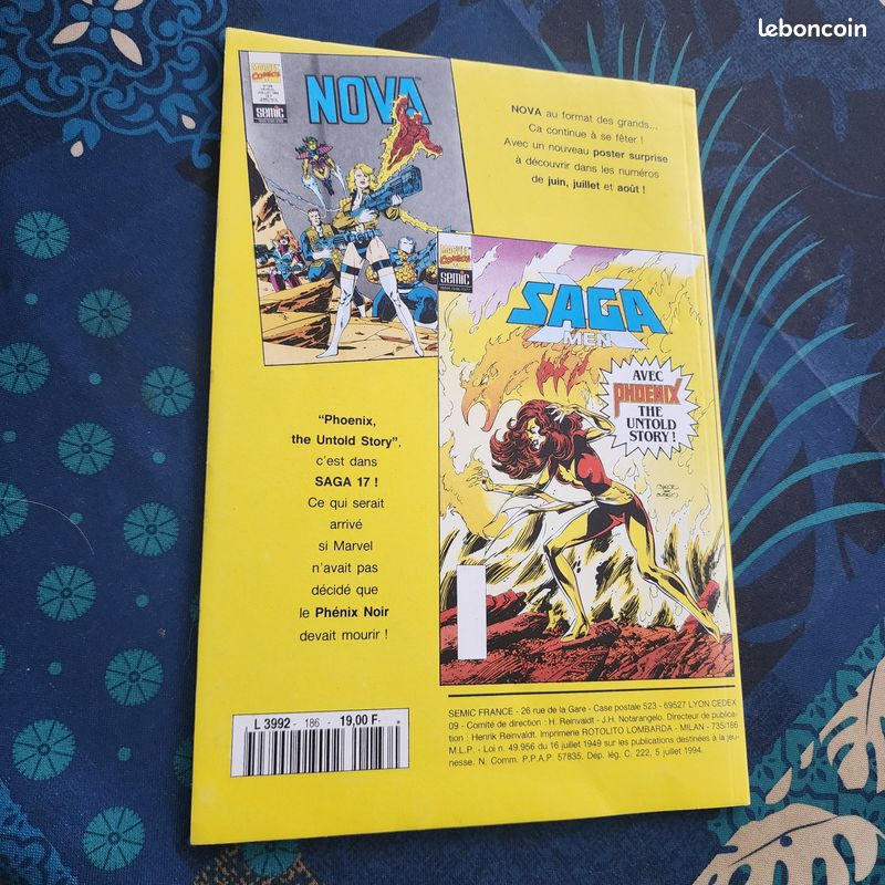 Comic/BD Semic France Titans n°186 (5 juillet 1994) (image 9)