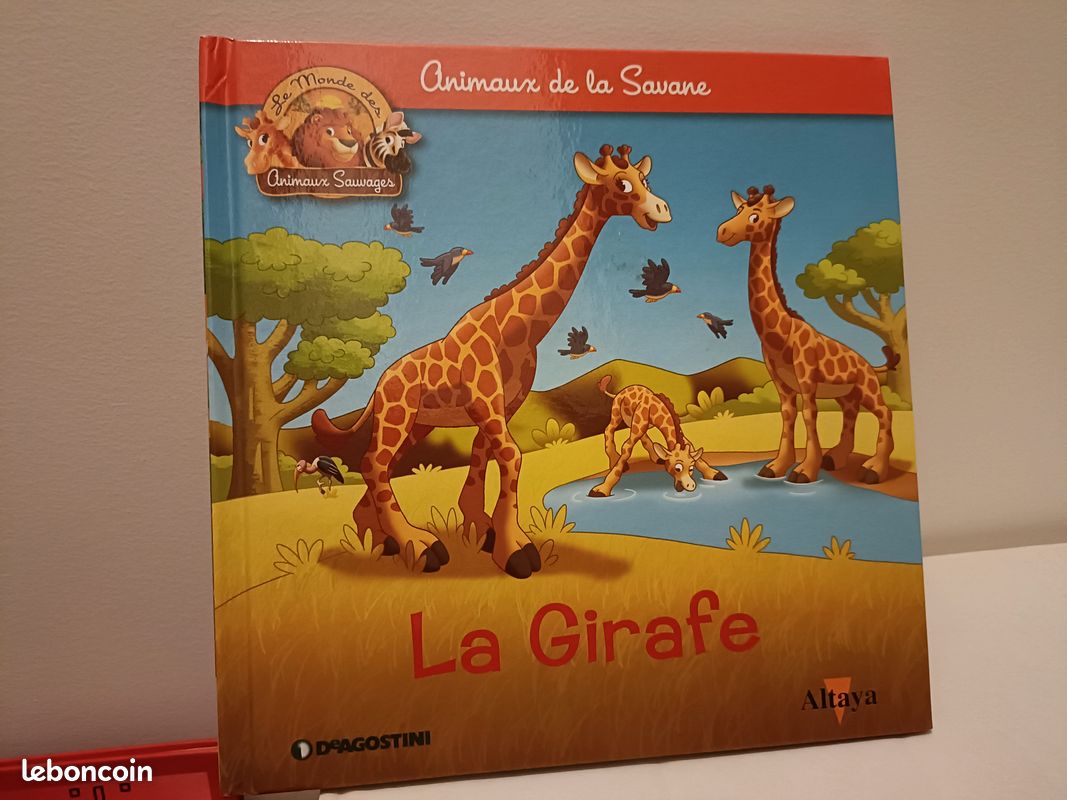 Livre Les animaux de la savane La Girafe (image 1)