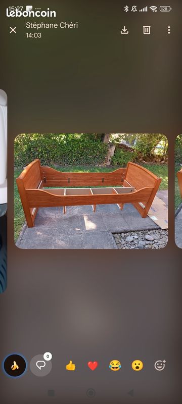 Lit 1 personne Gautier avec tiroirs de rangement et chevet intégré (image 6)