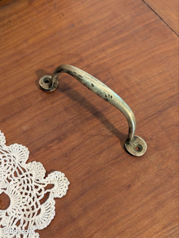 Poignée De Tirage Ancienne Décorative – Projet Collector, Porte Tiroir, Style Chalet 10cm