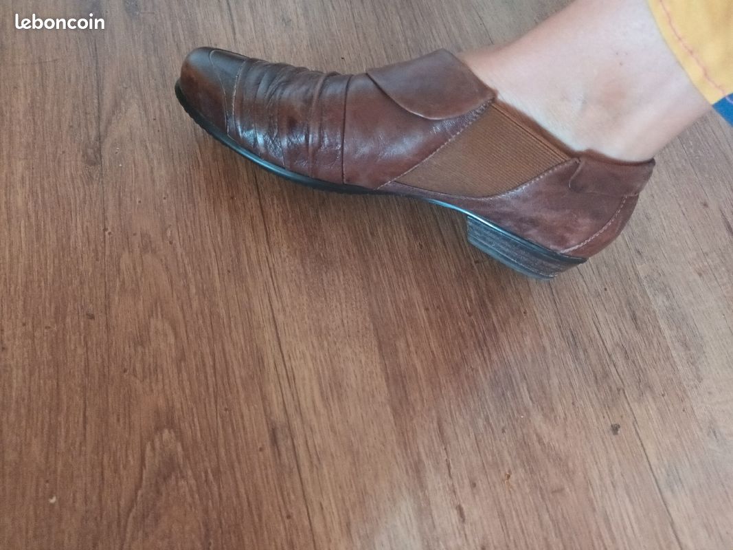 Chaussure heyraud taille 40 brune (image 8)