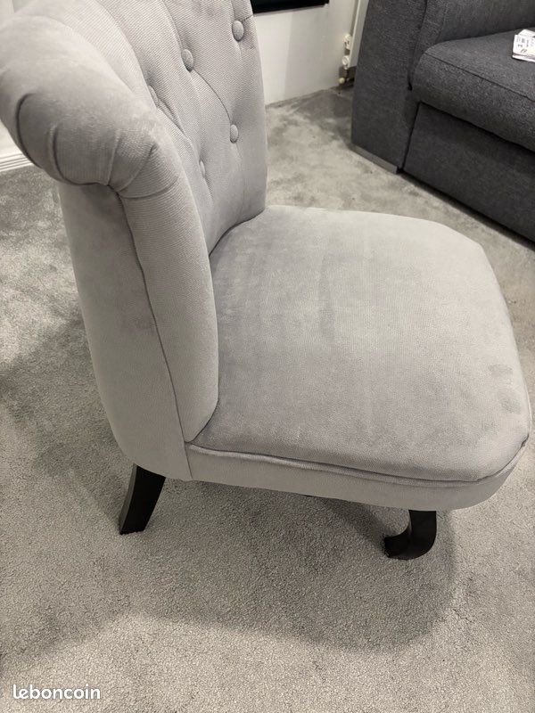 Fauteuil gris (image 5)