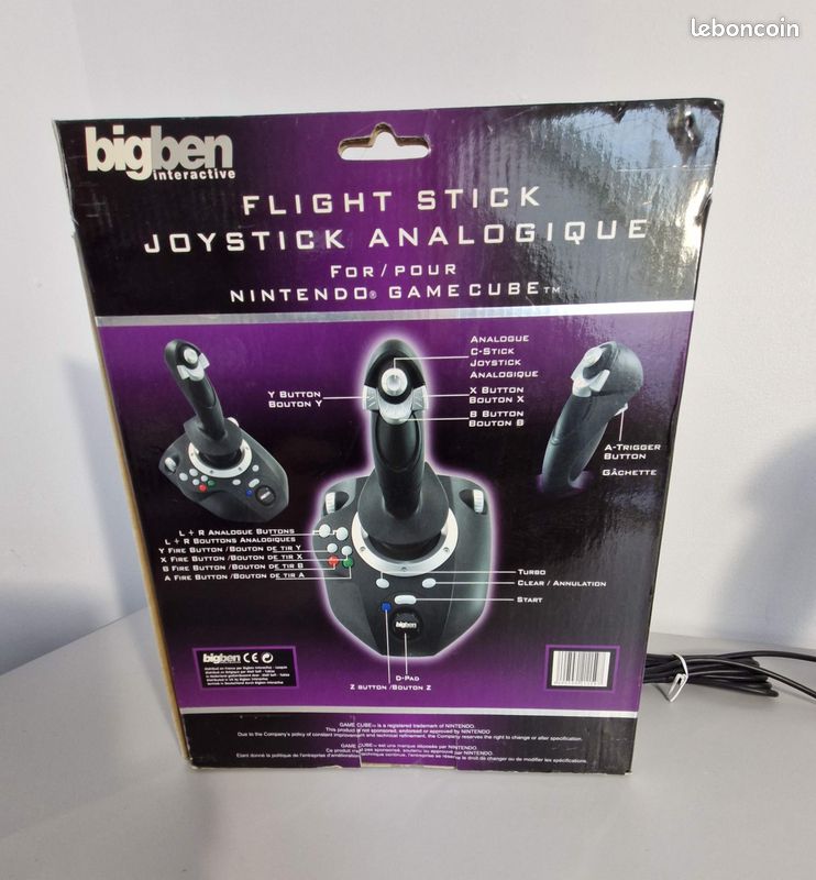 Joystick analogique pour Nintendo Game cube Bigben (image 7)
