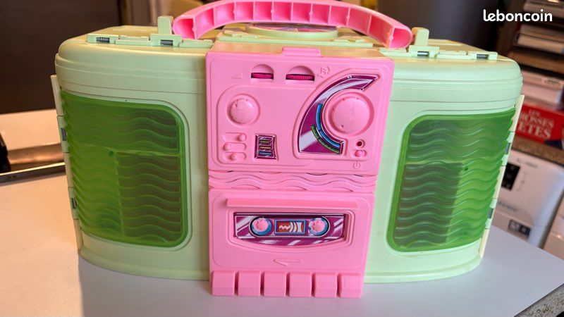 Barbie Radio Maison Valise Mattel 48152 Vintage Années 90