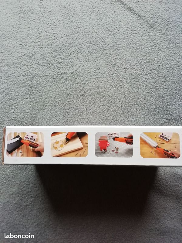 Outils Multifonctions rotatif Black et Decker Neuf sans Fil 7,2V (image 2)