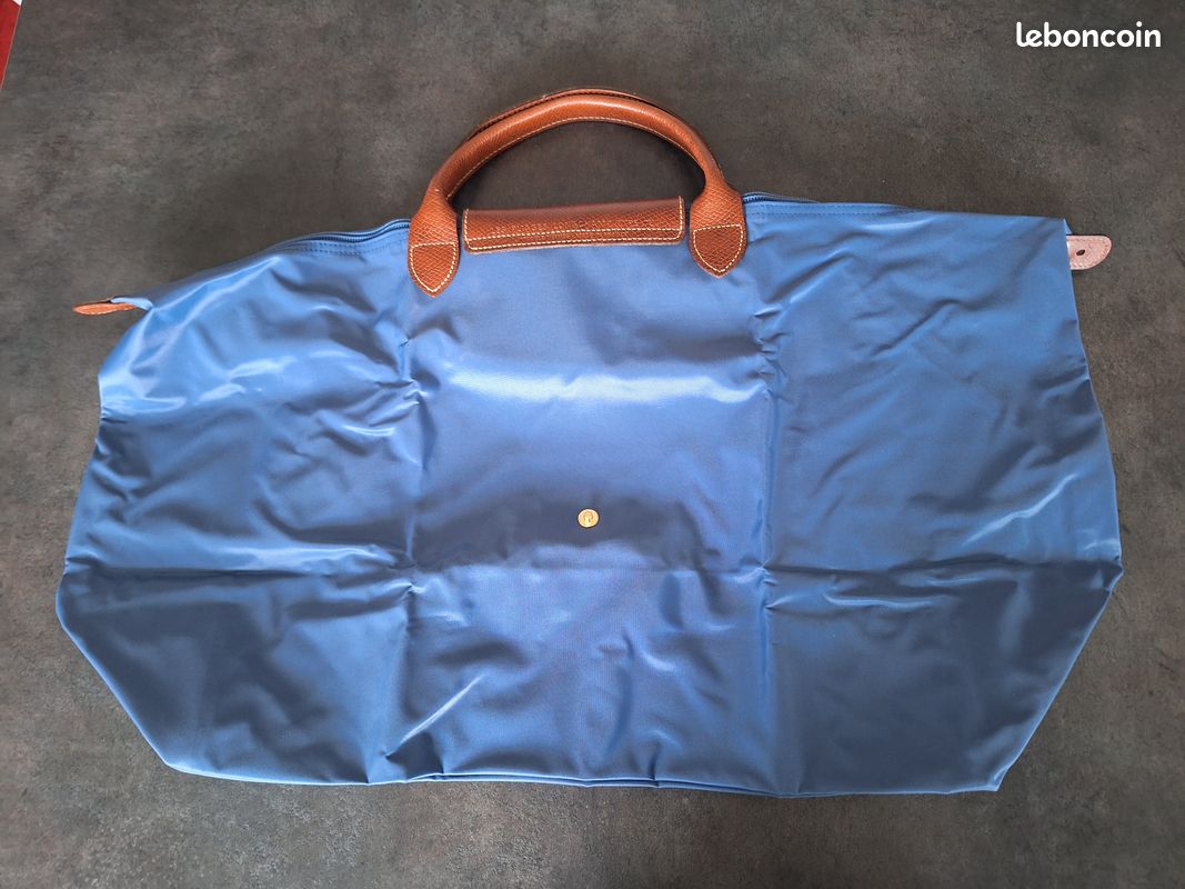 Sac Bleu Longchamp- Pliable (image 4)