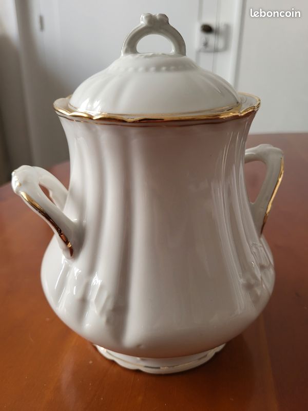 Sucrier en porcelaine de Limoges (image 12)