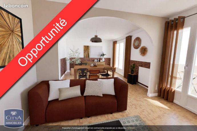 Appartement 3 pièces 86 m²