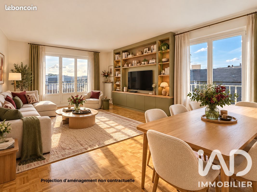 Appartement 5 pièces 111 m² · à Nogent-sur-Marne · 111 m² · 650 000 €