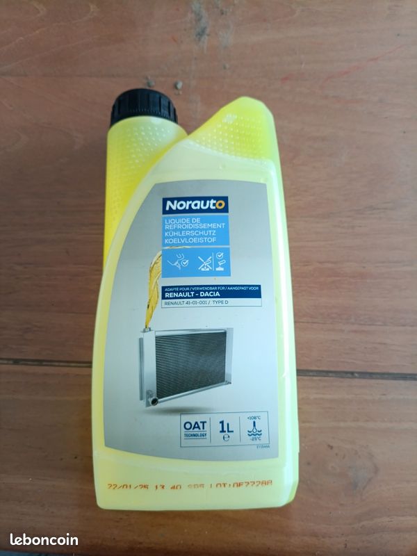 Liquide refroidissement Norauto Renault/dacia