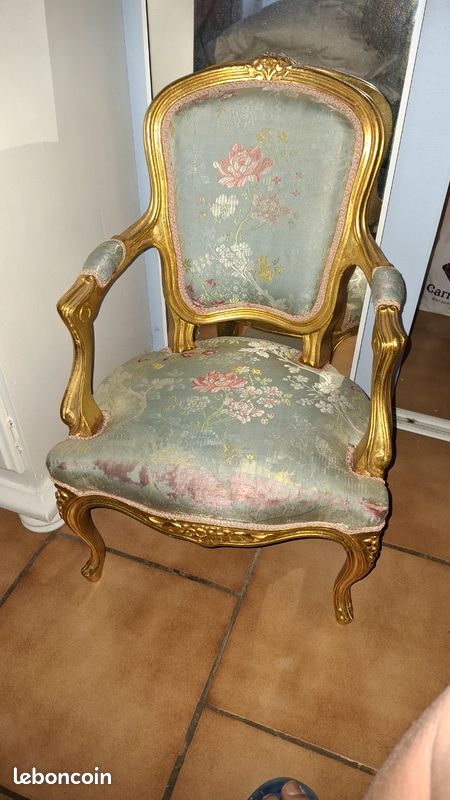 Fauteuil Louis XV enfant (image 1)