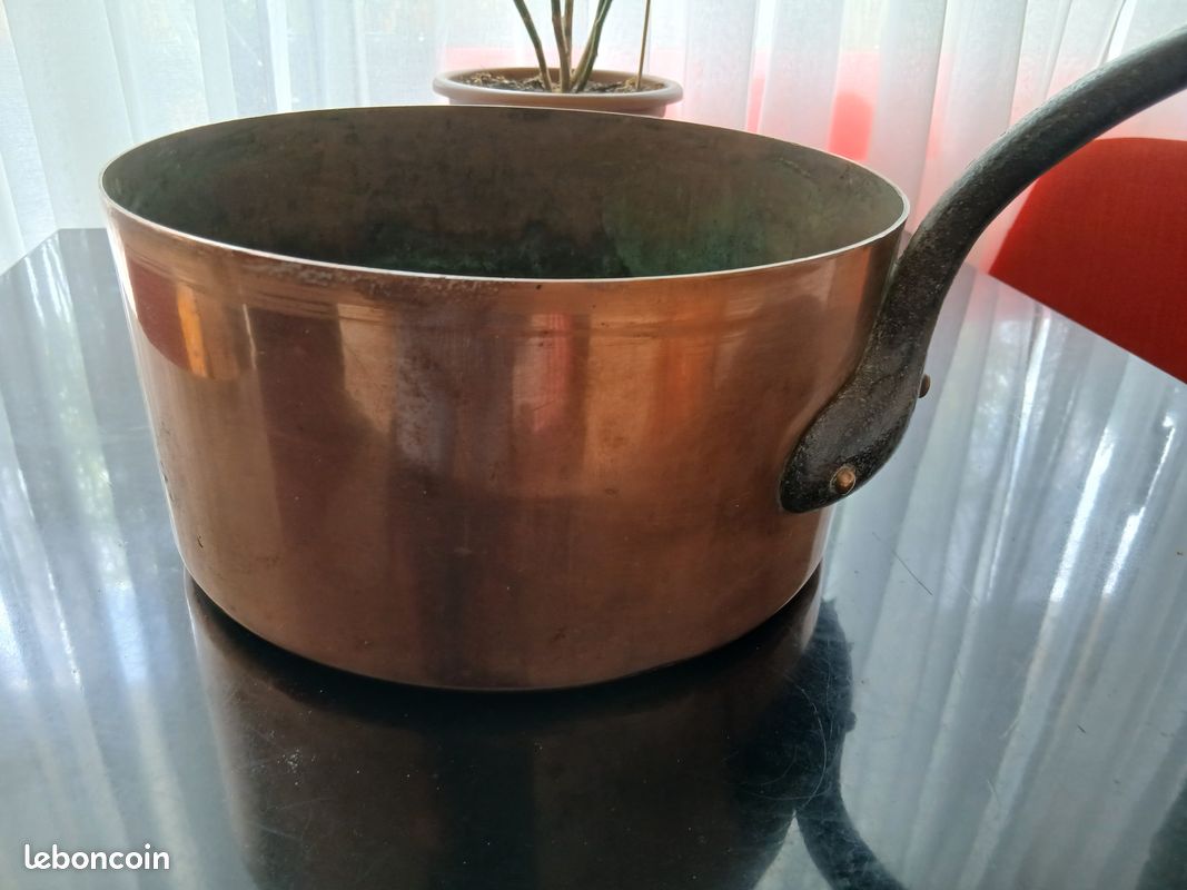 Casserole cuivre ancienne (image 1)