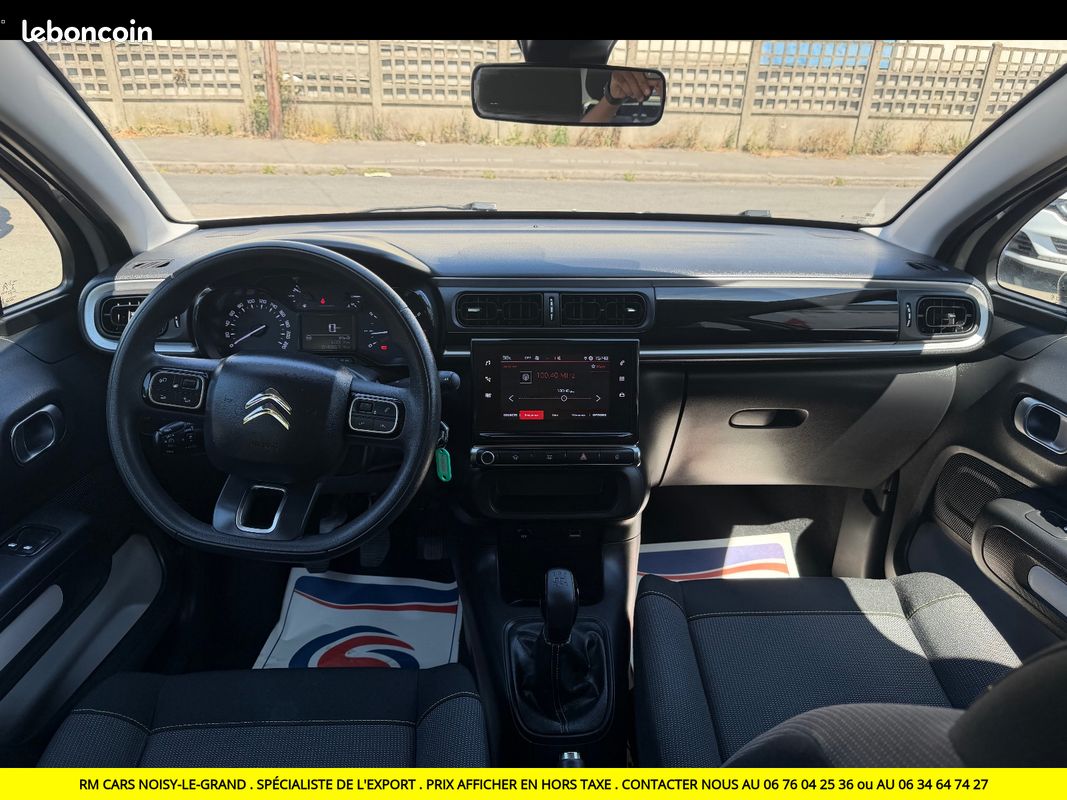 CITROEN C3 1.2 ESSENCE SS BVM5 Feel Pack EXPORT TUNISIE MAROC PRIX EN HT (image 7)