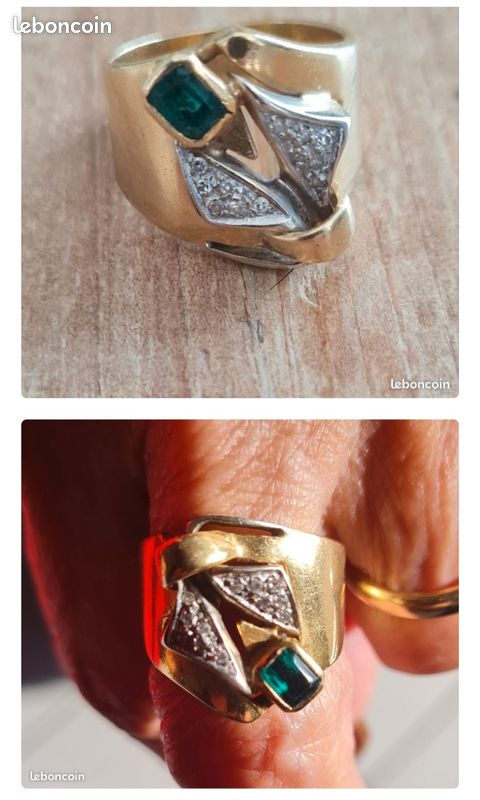Bague en or 18 carats (image 2)
