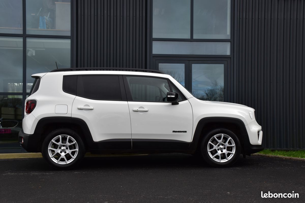 Jeep Renegade e-Hybrid BVA • 1ère Main • Caméra • LED • Garantie (image 6)