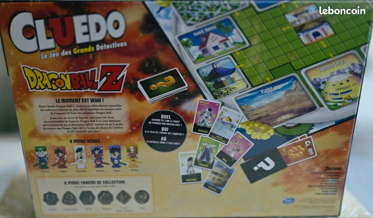Cluedo Le Jeu des Grands Détectives Dragon Ball Z (image 2)