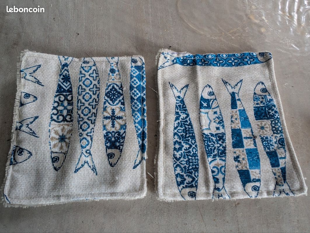 Lingettes coton visage sardine azulejos (image 4)